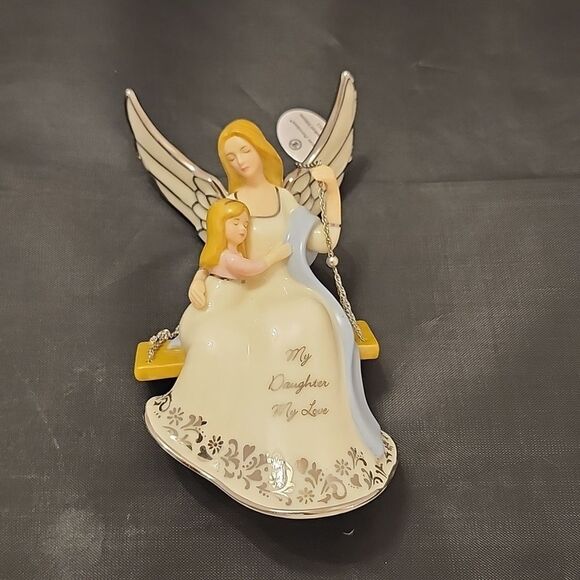 BRAND NEW MY DAUGHTER MY LOVE 2004 HEIRLOOM BRADFORD EXCHANGE PORCELAIN - Picture 3 of 16